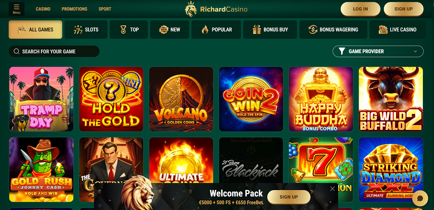 Richard casino slots
