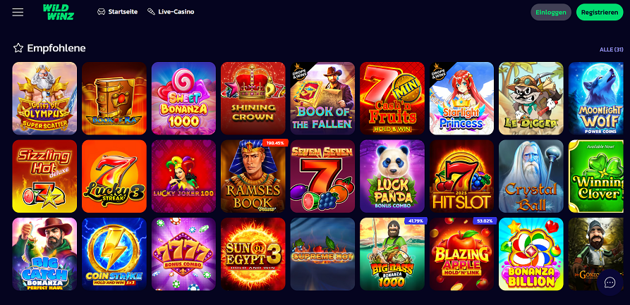 WildWinz casino slots