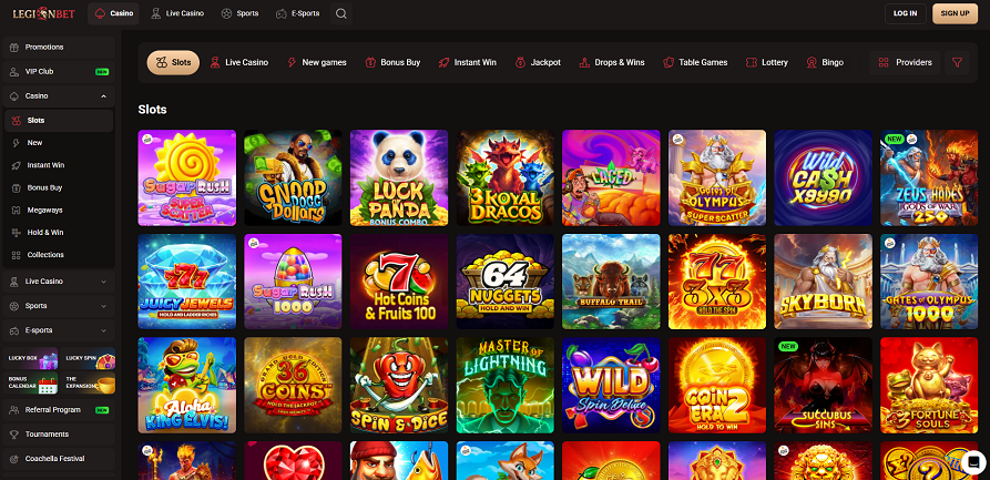 Legionbet casino promotions