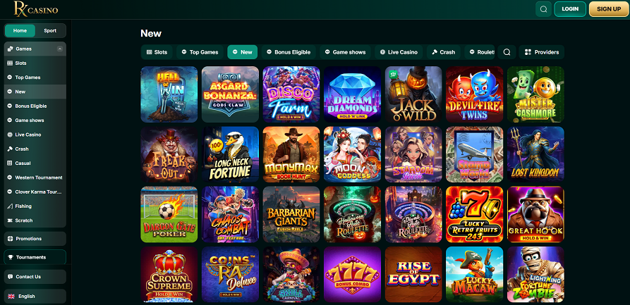 RX Casino slots