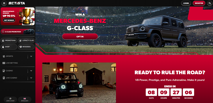 Betista casino giveaway